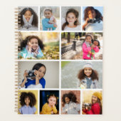 Ontwerp je eigen 12 fotocollage planner (Voorkant)