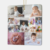 Ontwerp je eigen 13 fotocollage keramisch ornament (Links)