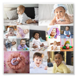 Ontwerp je eigen 14 fotocollage foto afdruk