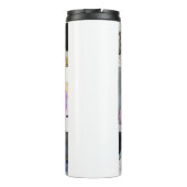 Ontwerp je eigen 14 fotocollage thermosbeker (Achterkant)