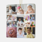 Ontwerp je eigen 15 fotocollage keramisch ornament (Links)