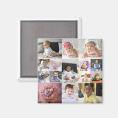 Ontwerp je eigen 15 fotocollage magneet (Voorkant / Achterkant)