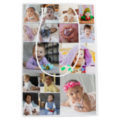 Ontwerp je eigen 15 fotocollage medium cadeauzakje (Voorkant)