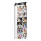 Ontwerp je eigen 17 fotocollage thermosbeker (Gedraaid links)