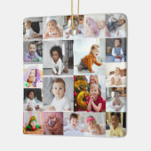 Ontwerp je eigen 20 fotocollage keramisch ornament (Links)