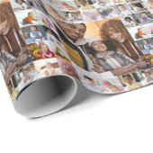 Ontwerp je eigen 21 fotocollage cadeaupapier (Rol Hoek)