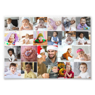 Ontwerp je eigen 21 fotocollage foto afdruk