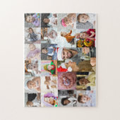 Ontwerp je eigen 21 fotocollage legpuzzel (Verticaal)
