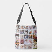 Ontwerp je eigen 25 fotocollage crossbody tas (Voorkant)