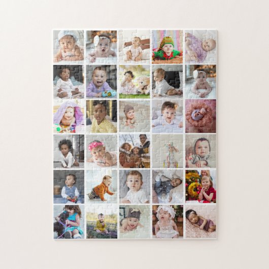 Ontwerp je eigen 30 fotocollage legpuzzel (Verticaal)