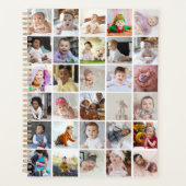 Ontwerp je eigen 30 fotocollage planner (Voorkant)