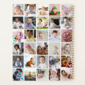 Ontwerp je eigen 30 fotocollage planner (Achterkant)