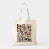 Ontwerp je eigen 35 fotocollage tote bag (Achterkant)