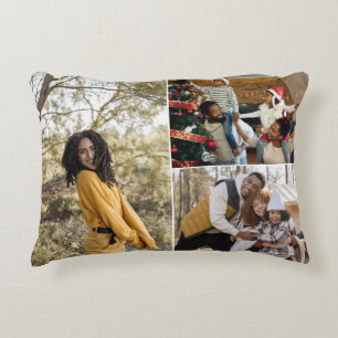 Ontwerp je eigen 3 fotocollage accent kussen