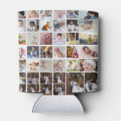 Ontwerp je eigen 40 fotocollage blikjeskoeler (Achterkant)