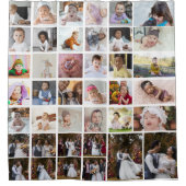 Ontwerp je eigen 40 fotocollage douchegordijn (Voorkant)