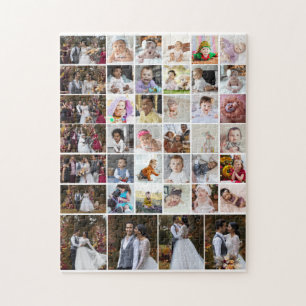 Ontwerp je eigen 40 fotocollage legpuzzel