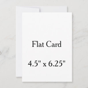 Ontwerp je eigen 4.5" x 6.25" platte kaart