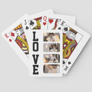 Ontwerp Je Eigen 4 Foto Collage Pokerkaarten