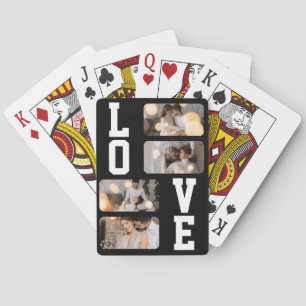 Ontwerp Je Eigen 4 Foto Collage Pokerkaarten