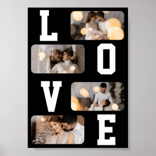 Ontwerp Je Eigen 4 Foto Collage Poster