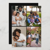 Ontwerp je eigen 4 fotocollage (Voorkant / Achterkant)