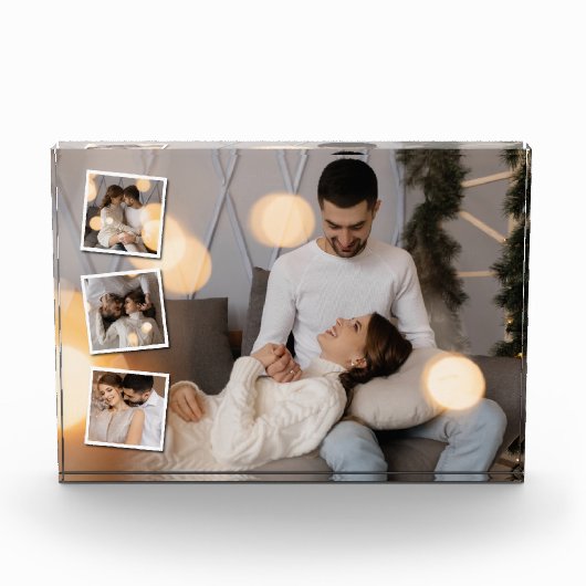 Ontwerp je eigen 4 fotocollage fotoblokken (Voorkant)