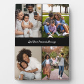 Ontwerp je eigen 4 fotocollage fotoplaat (voorkant)