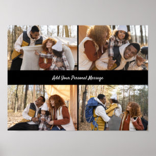 Ontwerp je eigen 4 fotocollage poster