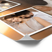 Ontwerp je eigen 4 fotocollage poster (Hoek)