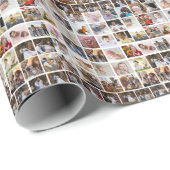 Ontwerp je eigen 50 fotocollage cadeaupapier (Rol Hoek)