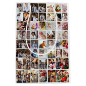 Ontwerp je eigen 50 fotocollage medium cadeauzakje (Voorkant)