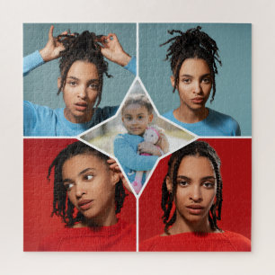 Ontwerp Je Eigen 5 Foto Collage Legpuzzel