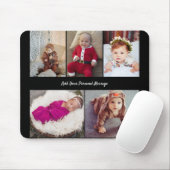 Ontwerp je eigen 5 fotocollage muismat (Met muis)