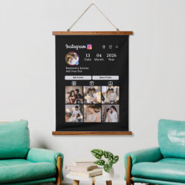 Ontwerp Je Eigen 7 Foto Collage Hangend Wandkleed