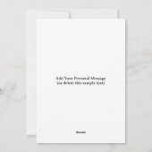 Ontwerp je eigen 7 fotocollage feestdagenkaart (Achterkant)