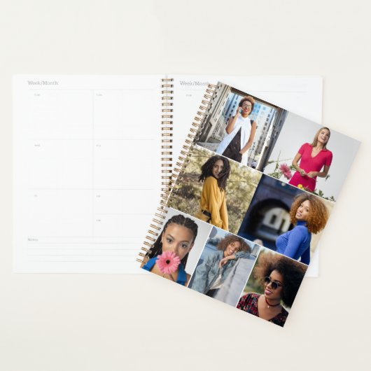 Ontwerp je eigen 7 fotocollage planner (Display)