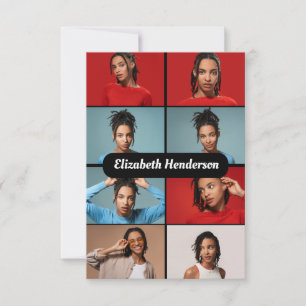 Ontwerp Je Eigen 8 Foto Collage Kaart