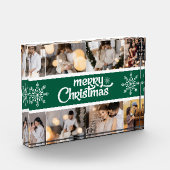 Ontwerp je eigen 8 foto collage kerstvakantie (Links)