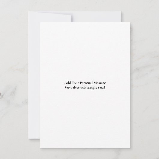 Ontwerp je eigen 8 fotocollage aankondiging (Achterkant)