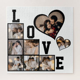 Ontwerp je eigen 8 fotocollage legpuzzel
