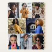 Ontwerp je eigen 8 fotocollage planner (Achterkant)