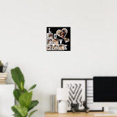 Ontwerp je eigen 8 fotocollage poster (Thuiskantoor)