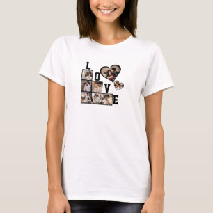 Ontwerp je eigen 8 fotocollage t-shirt