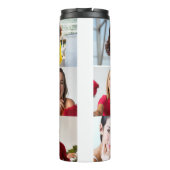 Ontwerp je eigen 8 fotocollage thermosbeker (Achterkant)