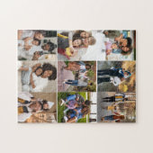 Ontwerp je eigen 9 fotocollage legpuzzel (Horizontaal)