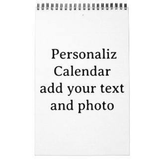 Ontwerp je eigen aangepaste enkele pagina kalender