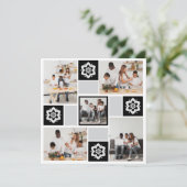 Ontwerp Je Eigen Bloem 5 Foto Collage Kaart (Staand voorkant)