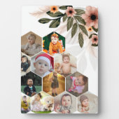 Ontwerp je eigen Bloemen 12 Fotocollage Fotoplaat (voorkant)