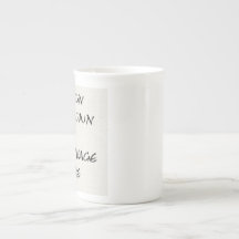Ontwerp je eigen Bone China mok